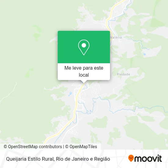 Queijaria Estilo Rural mapa