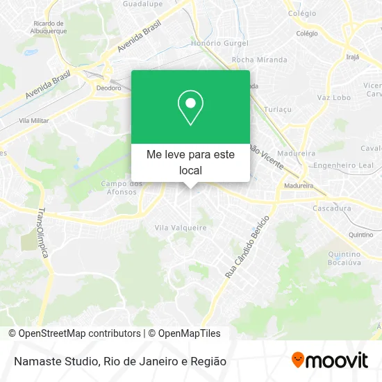 Namaste Studio mapa