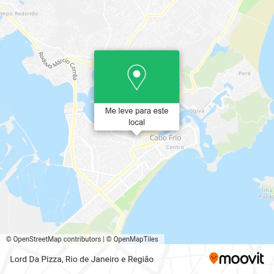Lord Da Pizza mapa