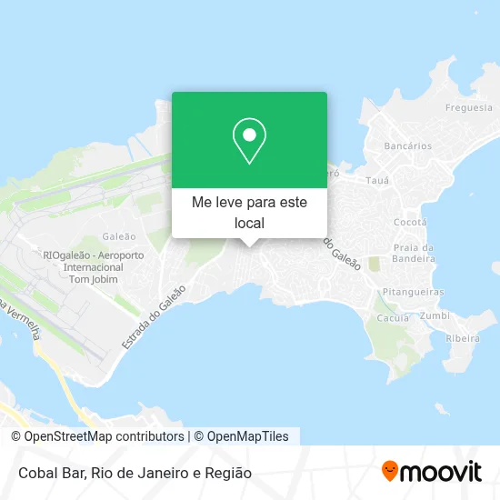 Cobal Bar mapa