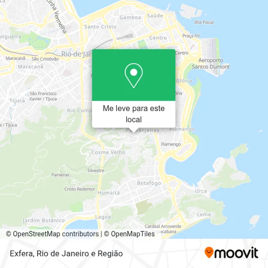 Exfera mapa