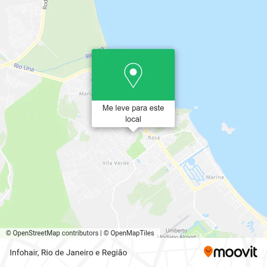 Infohair mapa