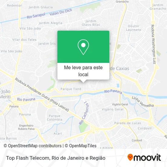 Top Flash Telecom mapa