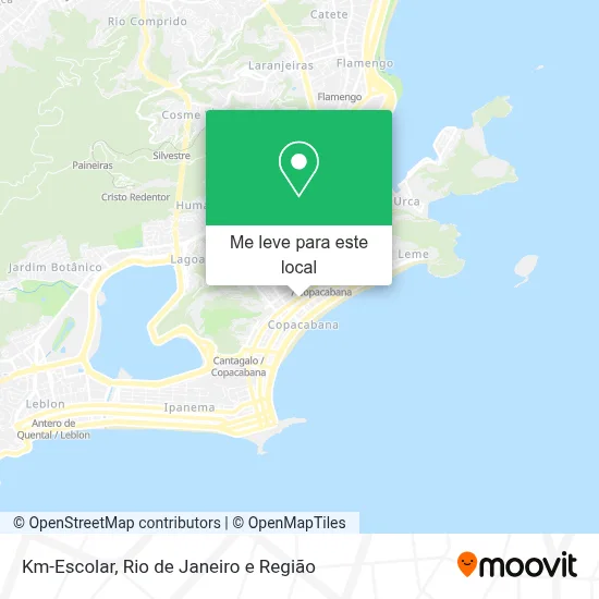 Km-Escolar mapa