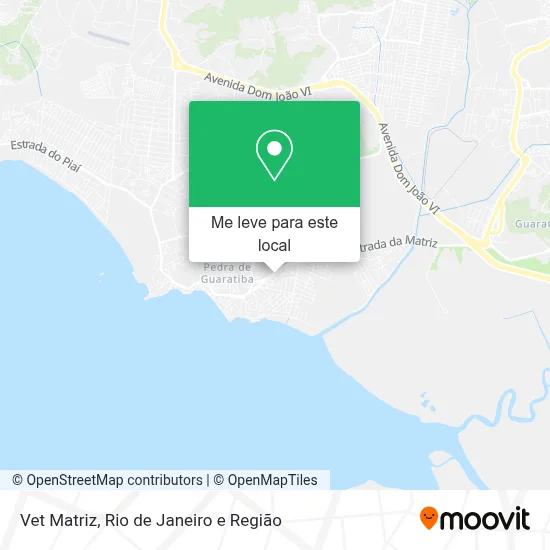 Vet Matriz mapa