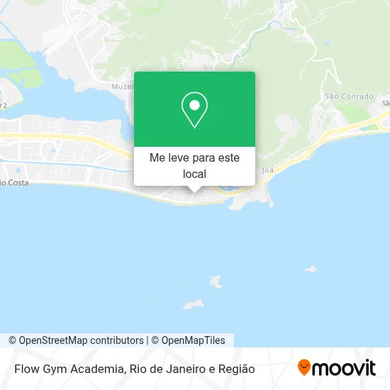 Flow Gym Academia mapa