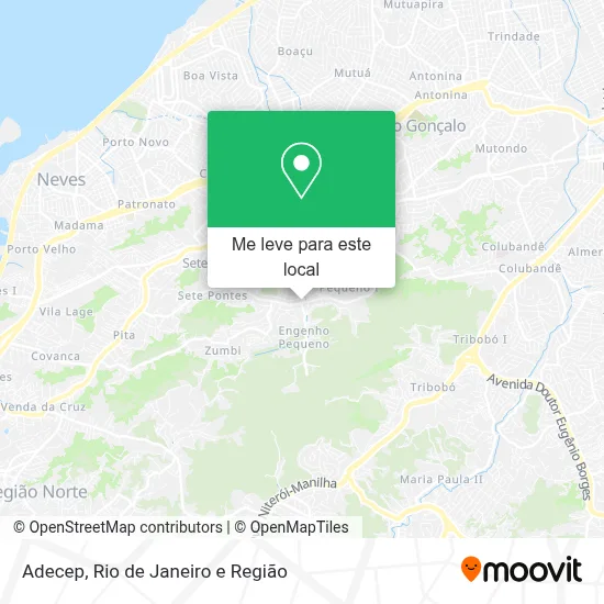 Adecep mapa