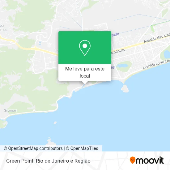 Green Point mapa