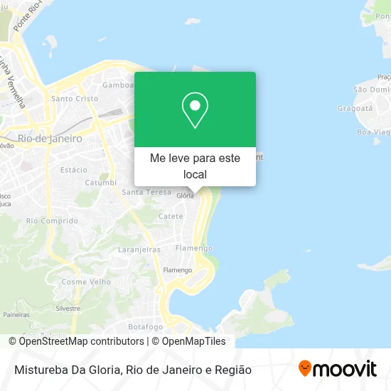 Mistureba Da Gloria mapa