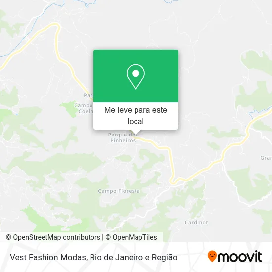 Vest Fashion Modas mapa