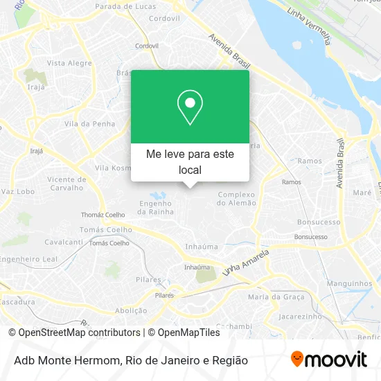 Adb Monte Hermom mapa