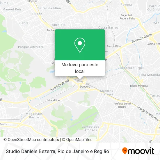 Studio Daniele Bezerra mapa