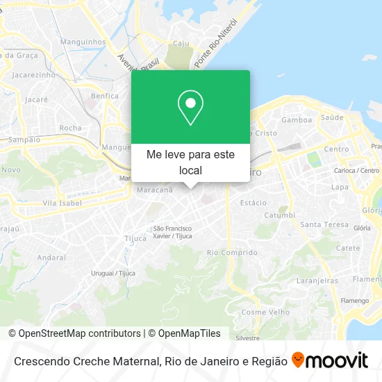 Crescendo Creche Maternal mapa