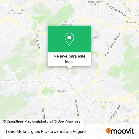 Tanic Metalurgica mapa