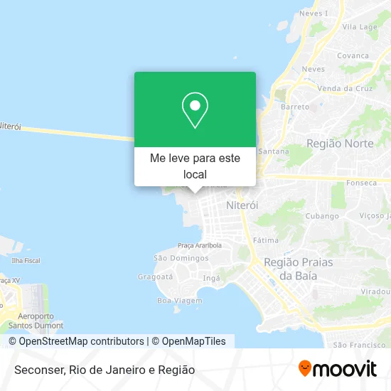 Seconser mapa