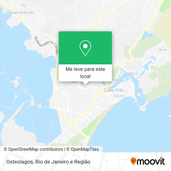 Osteolagos mapa