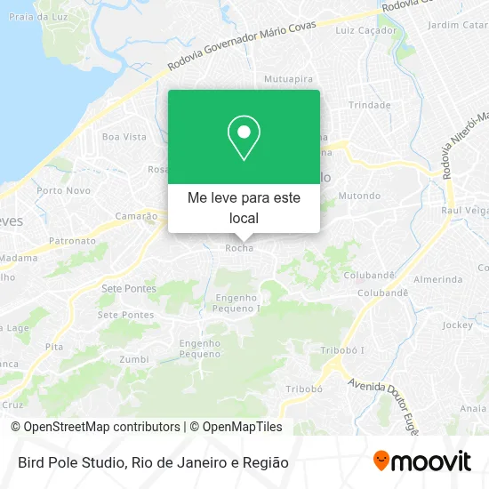 Bird Pole Studio mapa
