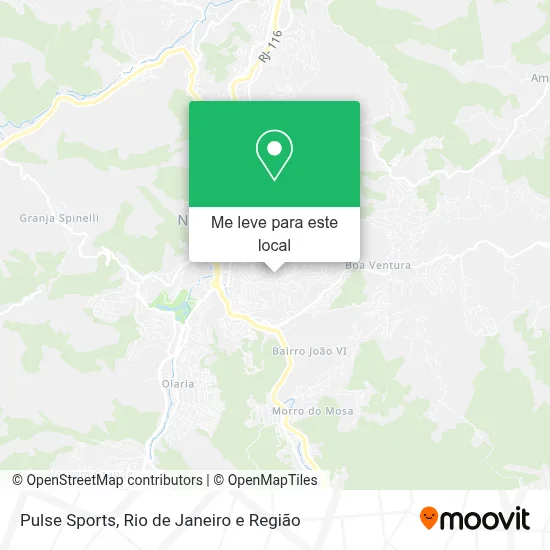 Pulse Sports mapa