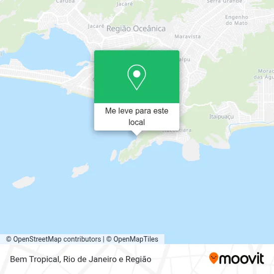Bem Tropical mapa