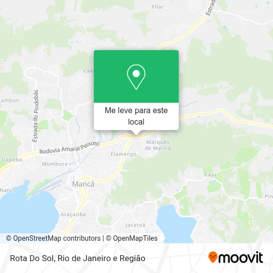 Rota Do Sol mapa