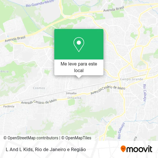 L And L Kids mapa