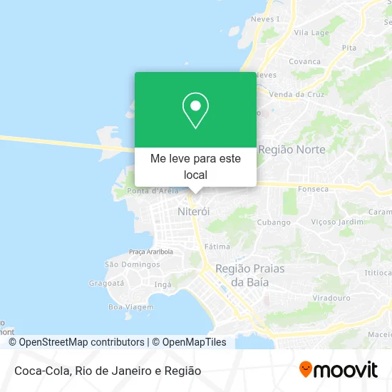 Coca-Cola mapa