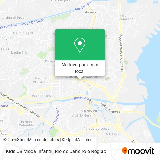 Kids 08 Moda Infantil mapa