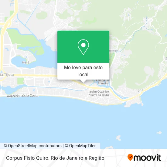 Corpus Fisio Quiro mapa