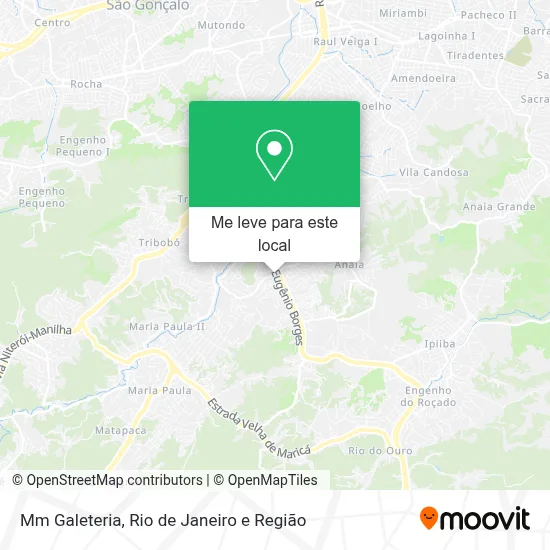Mm Galeteria mapa