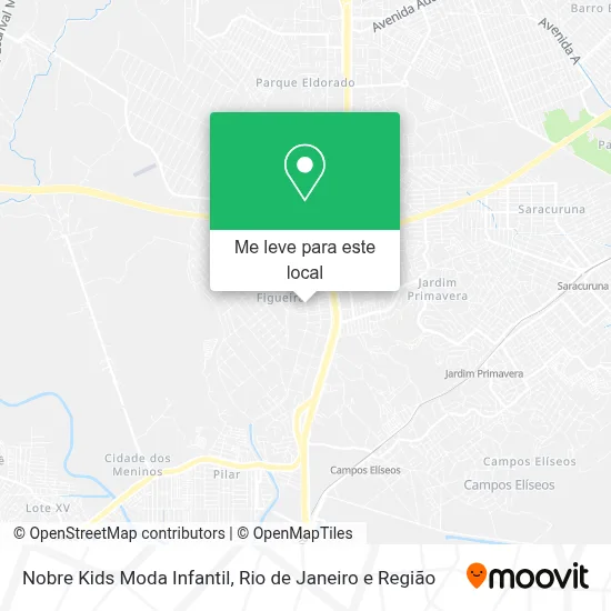 Nobre Kids Moda Infantil mapa