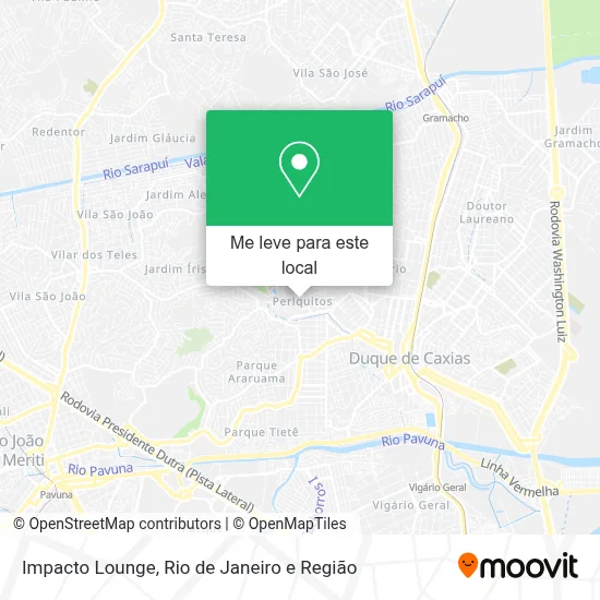 Impacto Lounge mapa