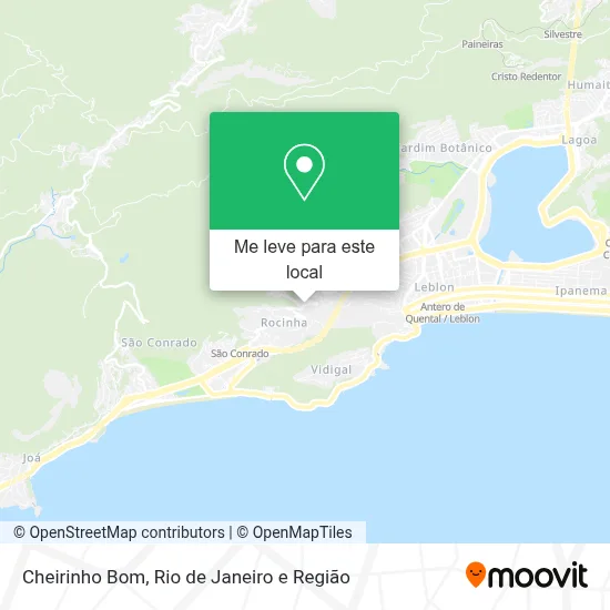 Cheirinho Bom mapa