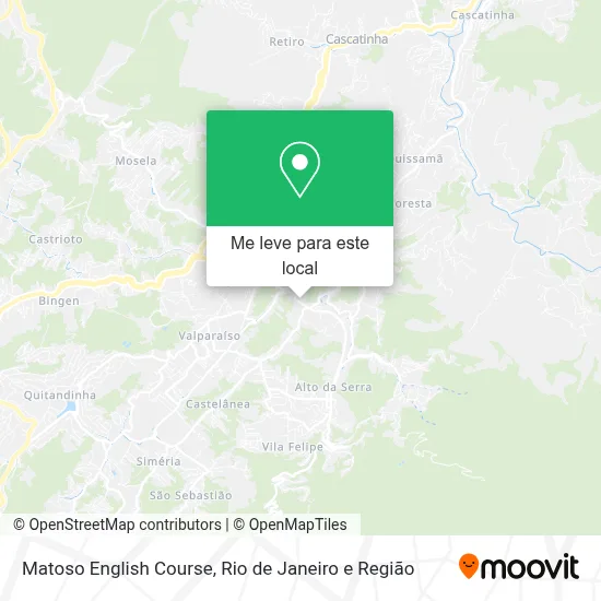 Matoso English Course mapa