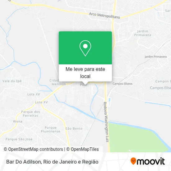 Bar Do Adilson mapa