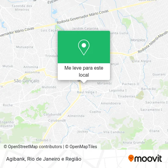 Agibank mapa