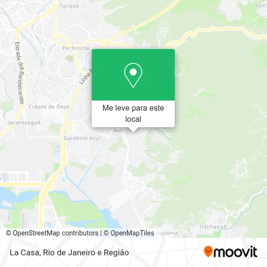 La Casa mapa