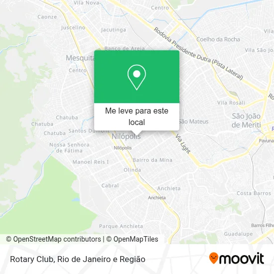 Rotary Club mapa