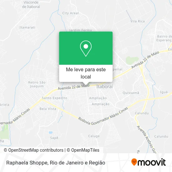 Raphaela Shoppe mapa