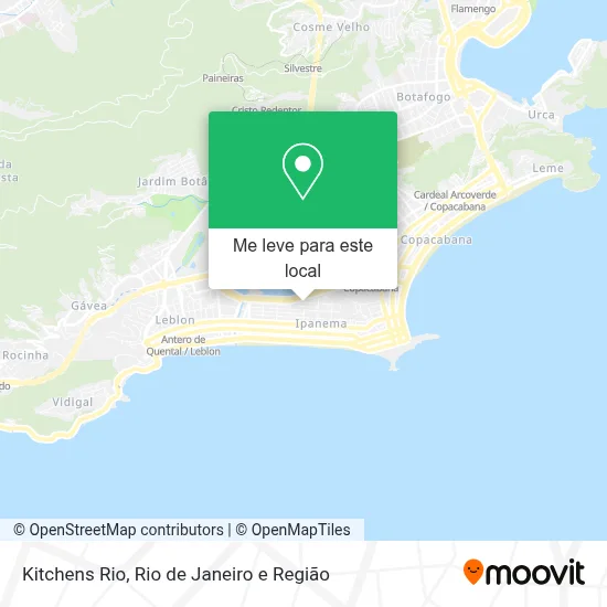 Kitchens Rio mapa