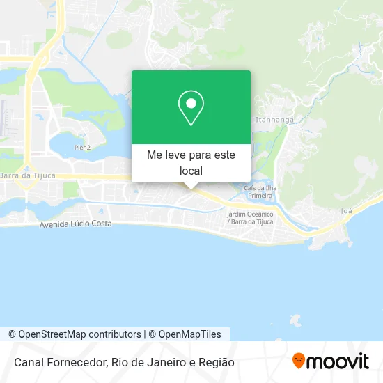 Canal Fornecedor mapa