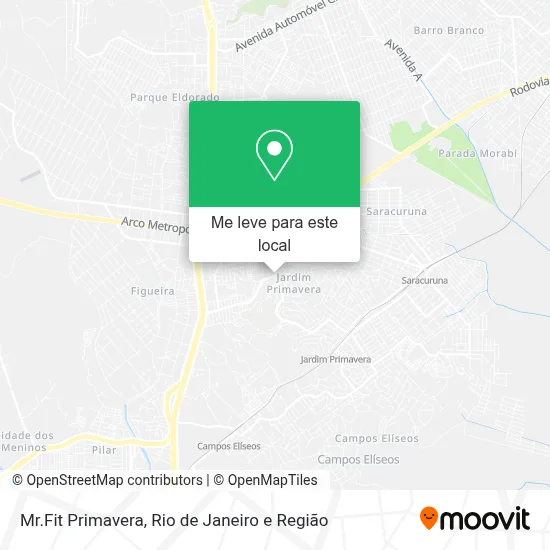 Mr.Fit Primavera mapa
