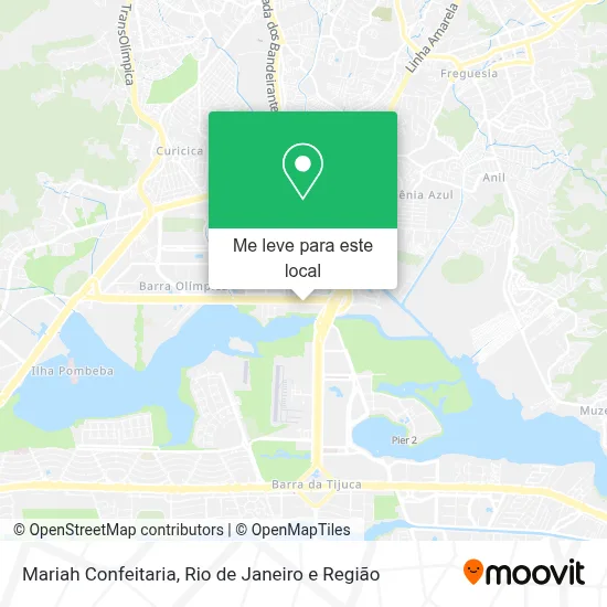 Mariah Confeitaria mapa