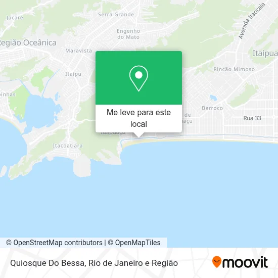Quiosque Do Bessa mapa