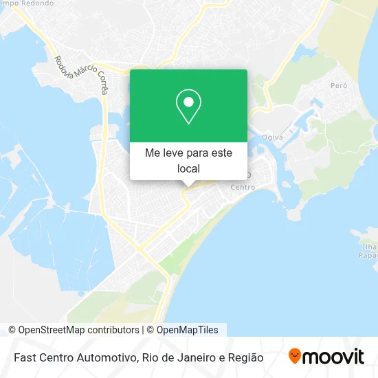 Fast Centro Automotivo mapa