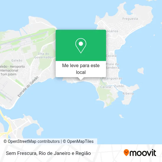 Sem Frescura mapa
