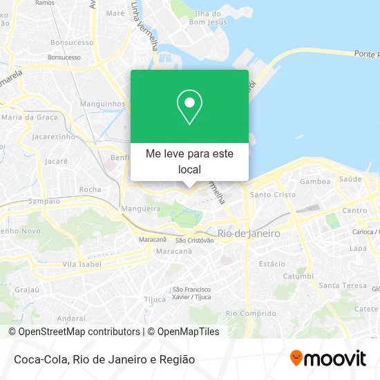 Coca-Cola mapa