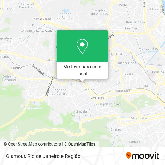 Glamour mapa