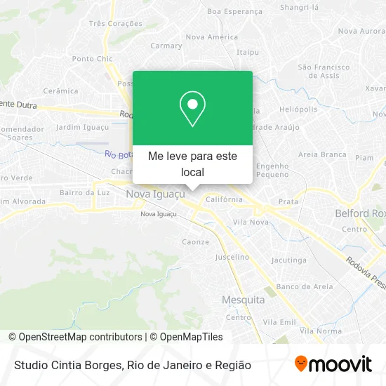 Studio Cintia Borges mapa