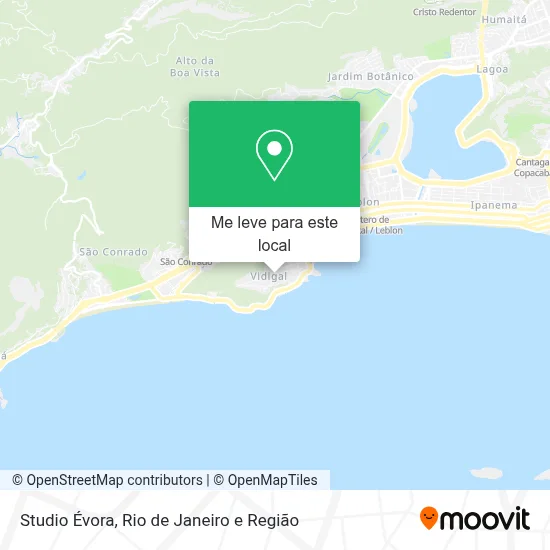 Studio Évora mapa