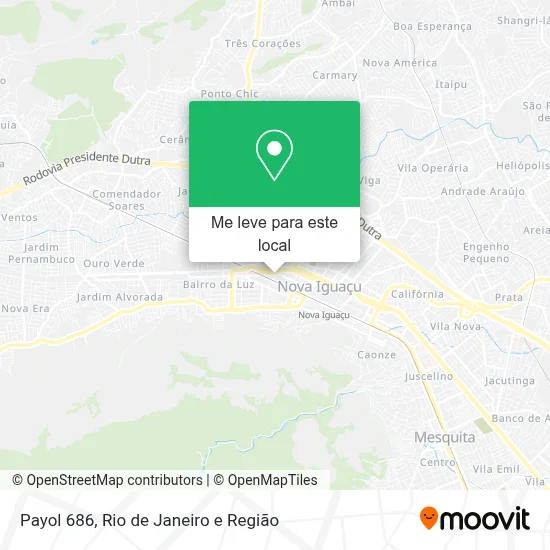 Payol 686 mapa